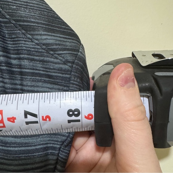 Womens Mondetta Workout Gym Athlete Black Striped Tank Top Dress Size Large - Picture 14 of 16